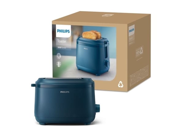 Philips 3000 series HD2511 - Brødrister - 2 skive - 2 Spor