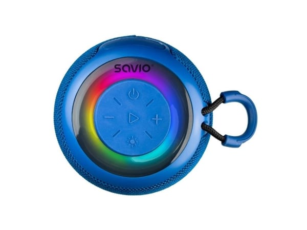 Savio BS-042, Trådlös, 5 W, 4 O, Blå