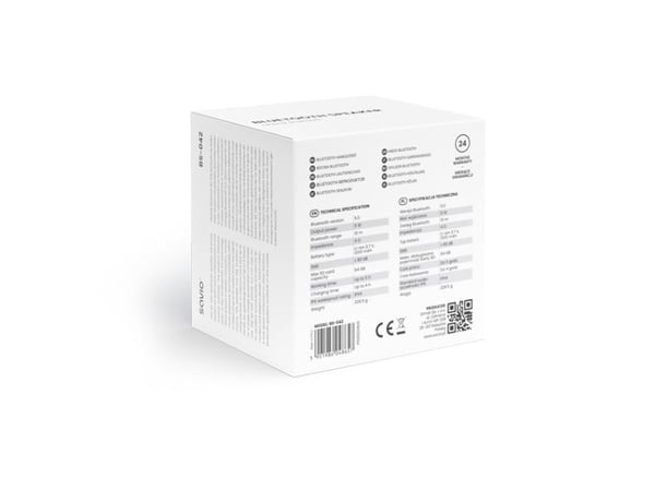 Savio BS-042, Trådlös, 5 W, 4 O, Blå