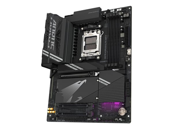 GIGABYTE X870 AORUS ELITE WIFI7, AMD, Sokkel AM5, AMD Ryzen 7000 Series, AMD Ryzen 8000 Series, AMD Ryzen 9000 Series, Sokkel AM5, 256 GB, DDR5-SDRAM