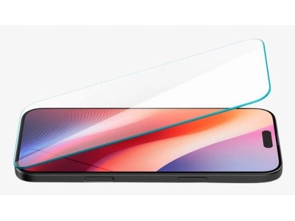 Spigen Glas.tR Slim HD, Apple, iPhone 16 Plus / iPhone 15 Plus, Slagbestandig, Ripebestandig, Gjennomsiktig, 1 stykker