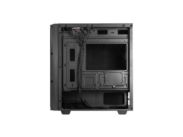 Chieftec Pro Mini AZ-01B-OP - MT - mini ATX - ingen strømforsyning (ATX) - svart - USB/lyd