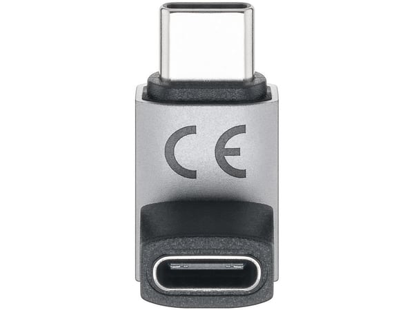 Goobay 74444, USB-C, USB-C, Sølv