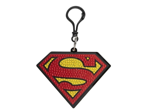 Superman Crystal Art bag charms
