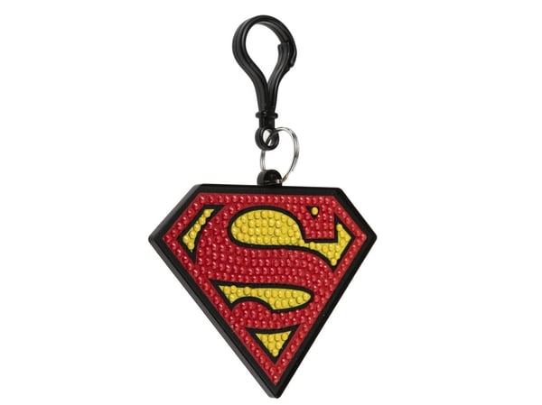 Superman Crystal Art bag charms
