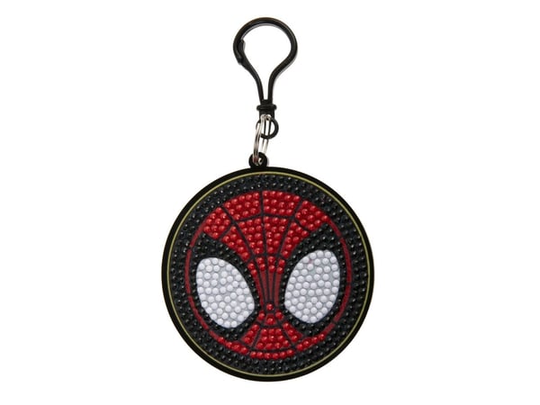 Spider-Man Crystal Art väskcharm