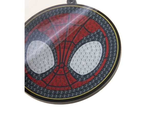Spider-Man Crystal Art väskcharm