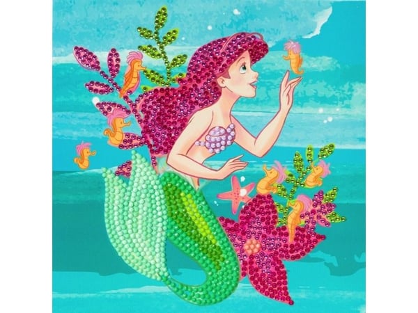 Ariel, Crystal Art Card Kit
