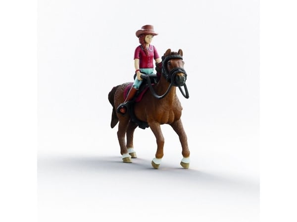 SCHLEICH HORSE CLUB Hannah &amp; Cayenne