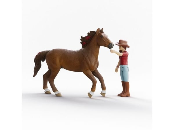 SCHLEICH HORSE CLUB Hannah &amp; Cayenne