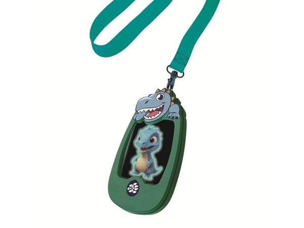 Mini Dino ritplatta med ljus