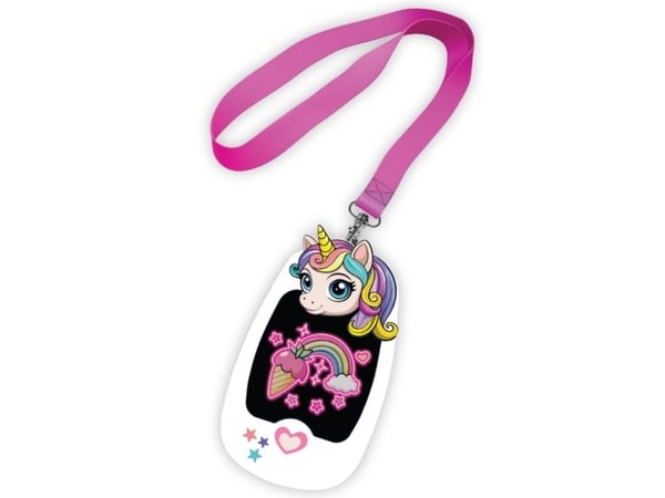 Mini Unicorn ritplatta med ljus