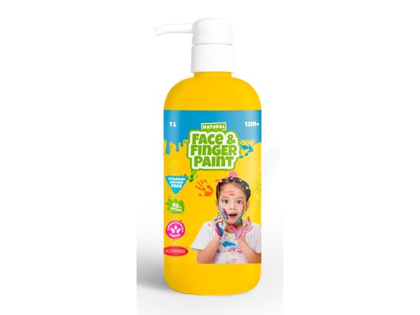 Yellow flaskdispenser 1000 ml