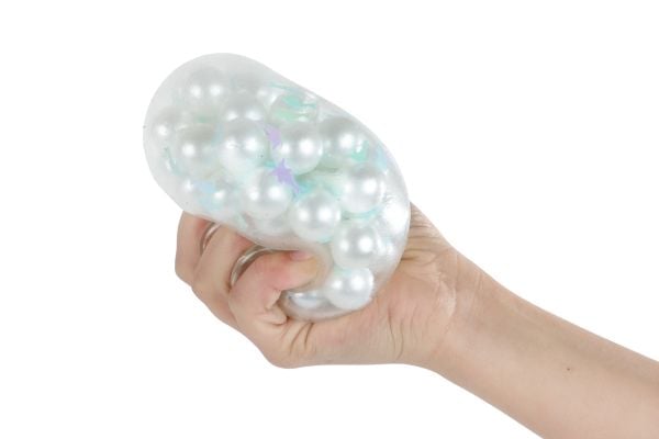 Crakle Glamour Beads Ball 9,5cm 4 asst. CDU