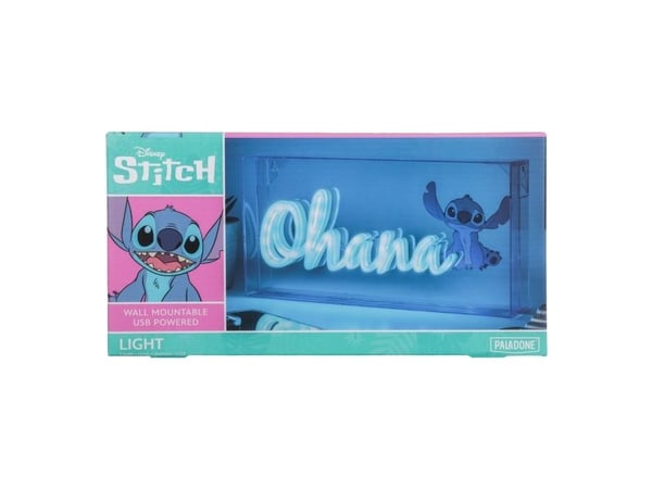 Paladone PALADONE Lamppu neonowa Disney Lilo &amp; Stich - Ohana