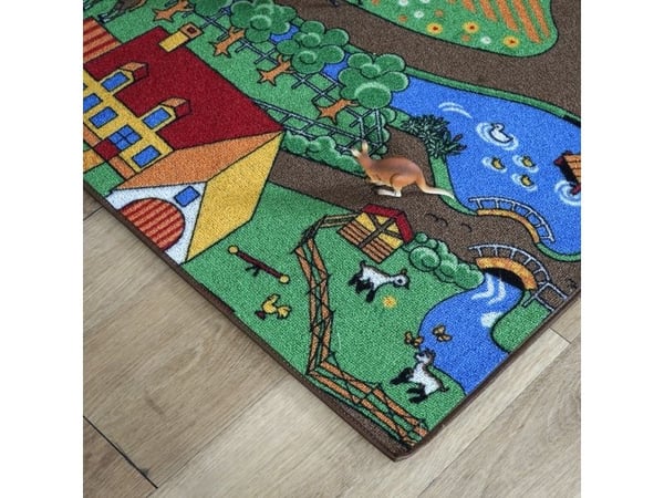 Leikkimatto - Maalaistalo - 95 x 200 cm