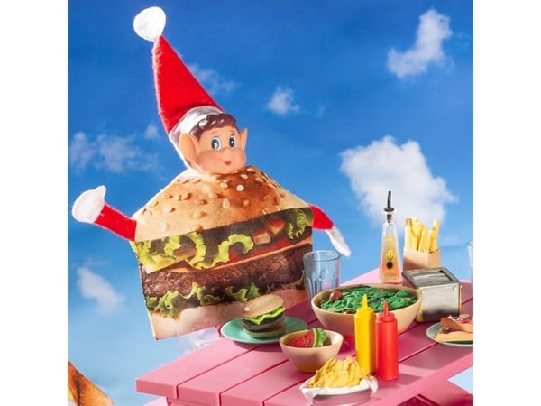 Elf Burger-outfit