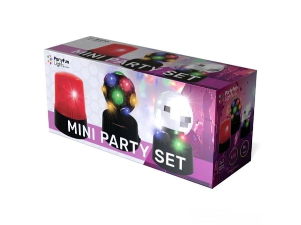 Mini Party Set 3-in-1