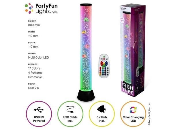 XXL fiskerør-lampe H: 80 cm