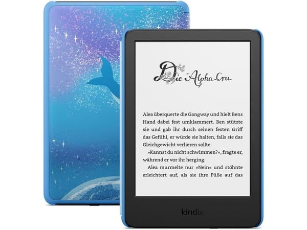 Amazon Kindle Kids Edition - eBook-leser - 16 GB - 6" monokrom E Ink - berøringsskjerm - svart
