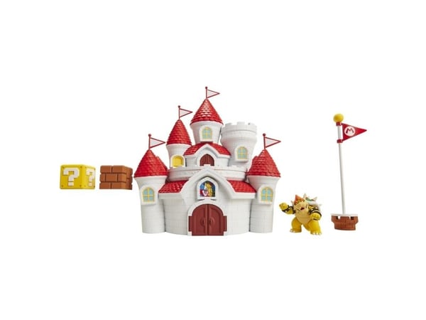 Jakks Pacific „Super Mario“ – Sienivaltakunnan linnan pelisarja (58541-4L)