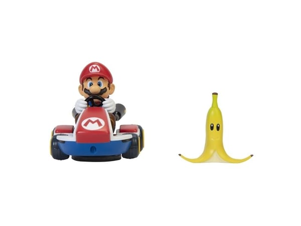Jakks Pacific Nintendo 6,5 cm Spin Out Mario Kart - Mario (408744)