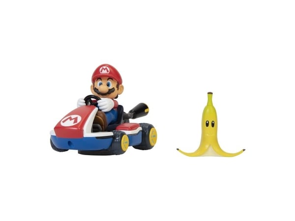 Jakks Pacific Nintendo 6,5 cm Spin Out Mario Kart - Mario (408744)