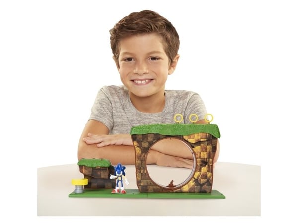 Osorterad Sonic – Green Hill Zone playset (403934)