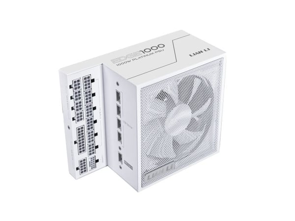 Zasilacz Lian Li Lian Li EDGE EG1000 80 PLUS Platinum strømforsyning, PCIe 5.1, ATX 3.1 - 1000 watt, hvit
