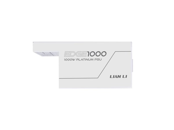 Zasilacz Lian Li Lian Li EDGE EG1000 80 PLUS Platinum strømforsyning, PCIe 5.1, ATX 3.1 - 1000 watt, hvit