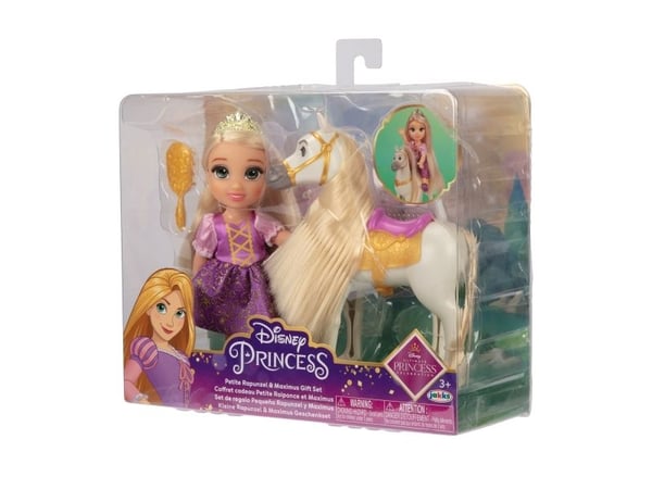 Disney Princess gaveeske Rapunzel og Maximus 15 cm