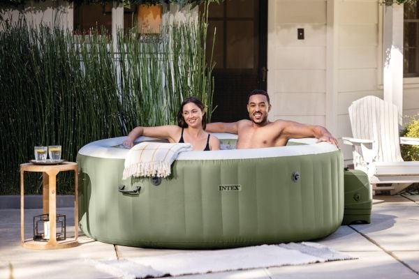 Intex PureSpa Sahara, 795 l, 4 person(er), Rund, Boble massasjebad, Polyvinylklorid (PVC),