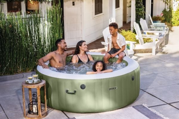 Intex PureSpa Sahara, 795 l, 4 person(er), Rund, Boble massasjebad, Polyvinylklorid (PVC),