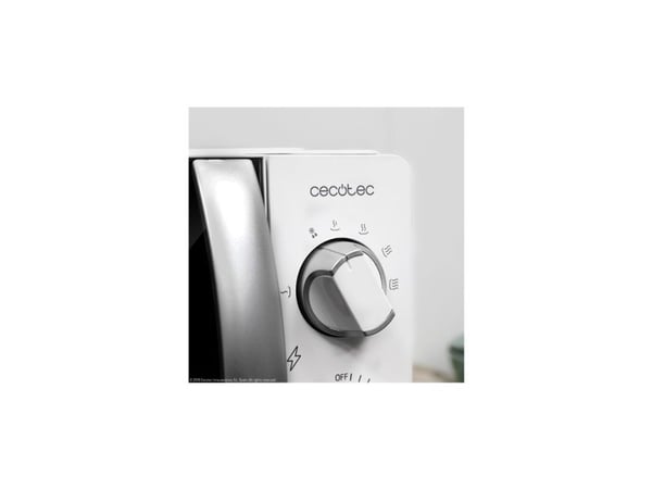 Cecotec ProClean 2010, Benkeplate, Solo mikrobølge ovn, 20 l, 700 W, Rotasjon, Hvit