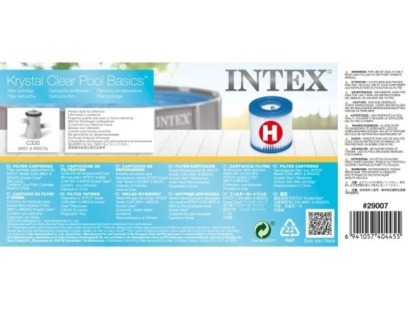 Intex pumpefilter (29007)