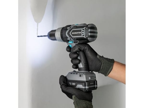 Cecotec 70008, Boremaskin med pistolgrep, Børsteløs, 1,3 cm, 1550 RPM, 2 mm, 400 RPM