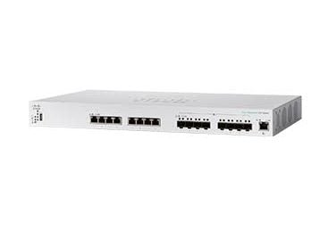 Cisco Business 350 Series CBS350-16XTS - Switch - L3 - Styrt - 8 x 10GBase-T + 8 x 10 Gigabit SFP+ - rackmonterbar - gjenfabrikert