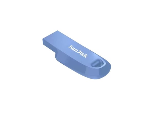 SanDisk SDCZ550-032G-G46NB, 32 GB, USB Type-A, 3.2 Gen 1 (3.1 Gen 1), Uten lokk, 3,4 g, Blå