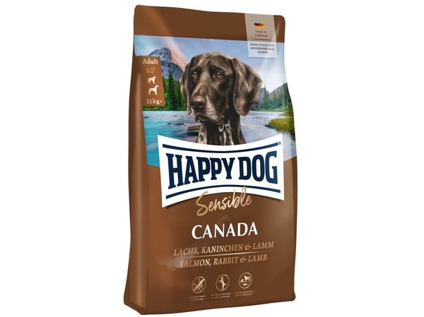 Happy Dog 3582, Vuxen, Alla raser, Lamm, Kanin, Lax, 4 kg