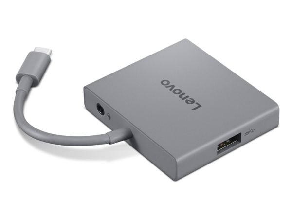 Lenovo 4 in 1 hub Gen 2 - Dokkingstasjon - USB-C - HDMI
