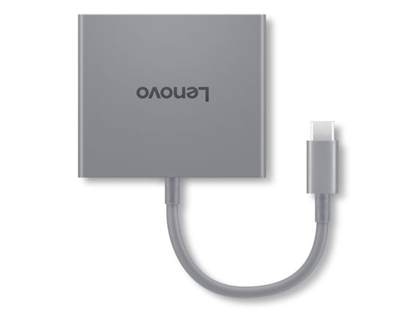 Lenovo 4 in 1 hub Gen 2 - Dokkingstasjon - USB-C - HDMI