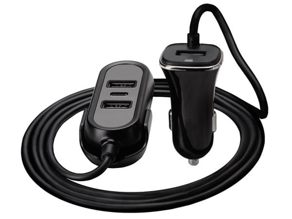 Tracer TRAADA46351, Automatisk, sigarlighter, 1,5 m, Svart