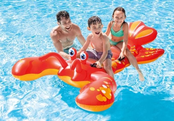Uimalelu hummeri 213 x 137 cm INTEX 57528