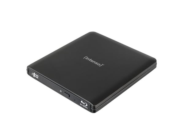 Intenso EOD 500BD Slim - Platestasjon - BD-RE - 6x - USB 3.2 Gen 1 - ekstern - svart