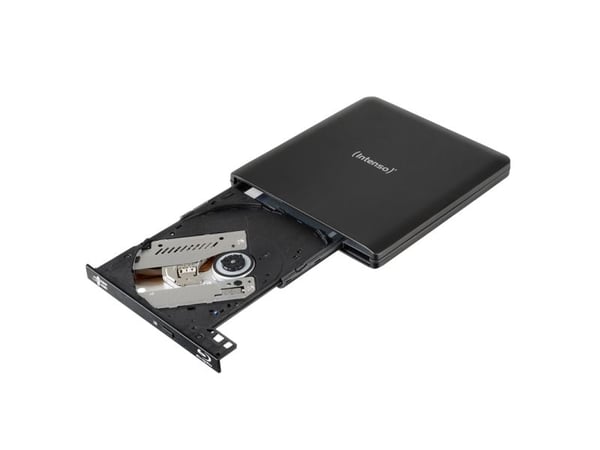 Intenso EOD 500BD Slim - Platestasjon - BD-RE - 6x - USB 3.2 Gen 1 - ekstern - svart