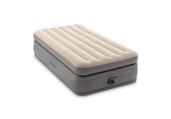 Intex DuraBeam Prime Comfort Elevated, Enkel madrass, Tvilling Spiral, Rektangel