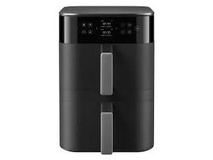 Xiaomi Smart Double Stack Air Fryer 12L, Varmluftsfrityr, 12 l, 40 °C, 230 °C, Dobbel, Svart