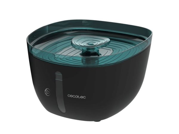 Cecotec Pumba 2200 Refresh, Automatisk vanndispenser for kjæledyr, Plast, Sort, Blå, Innendørs, Universell, 2 l