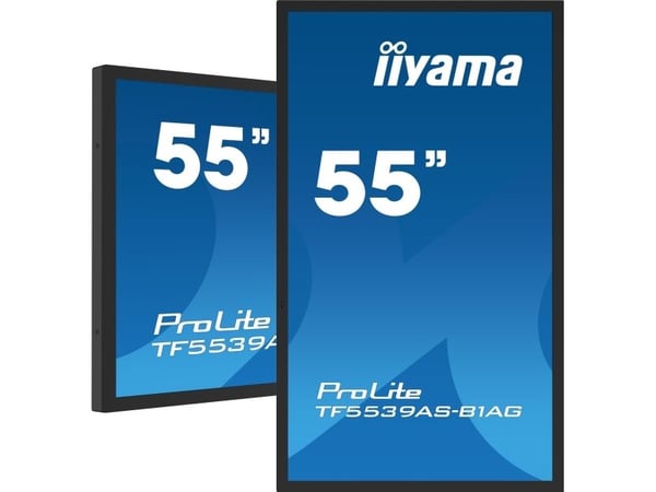 iiyama ProLite TF5539AS-B1AG - 55" Diagonalklasse LED-bakgrunnsbelyst LCD-skjerm - intelligent skilting - med innbygd mediespiller og pekeskjerm (m...
