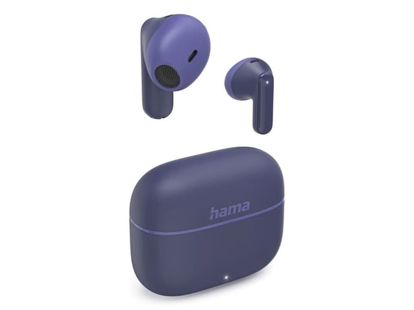 Hama Freedom Light II - True wireless-hodetelefoner med mikrofon - i øret - Bluetooth - blå